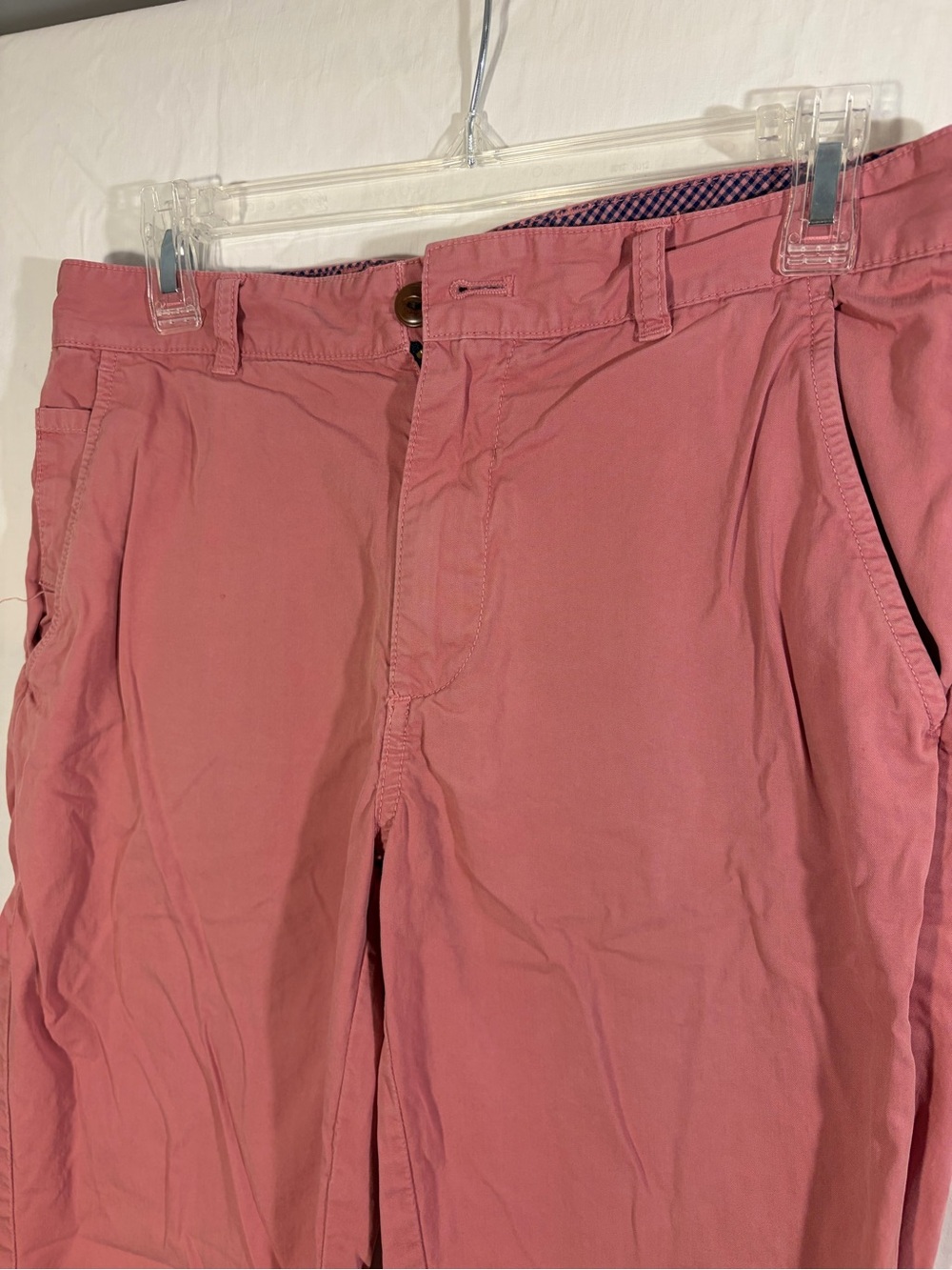 Brooks Brothers Rose-Pink Cotton Chino Pants